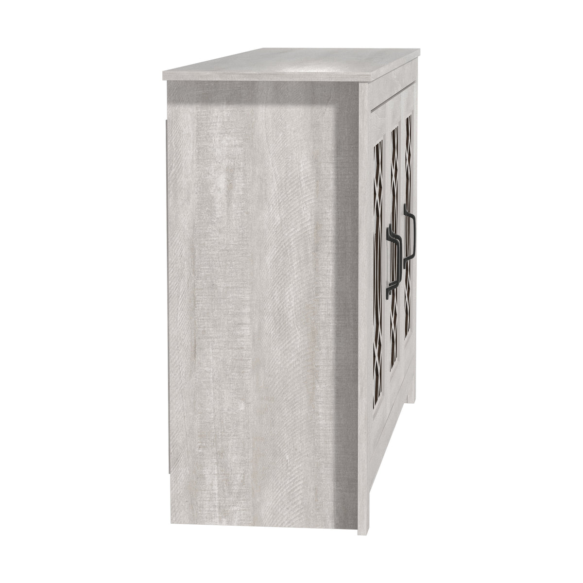 GALANO Shoe Storage Cabinet with 3 Mirrored Doors, Up to 16 Pairs