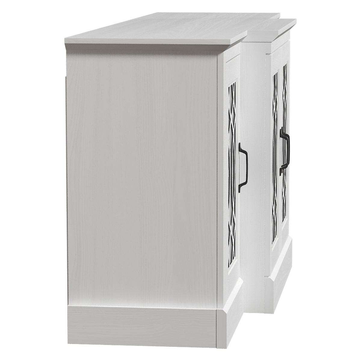 GALANO 60.4" Sideboard with 4 Doors and Adjustable Shelves