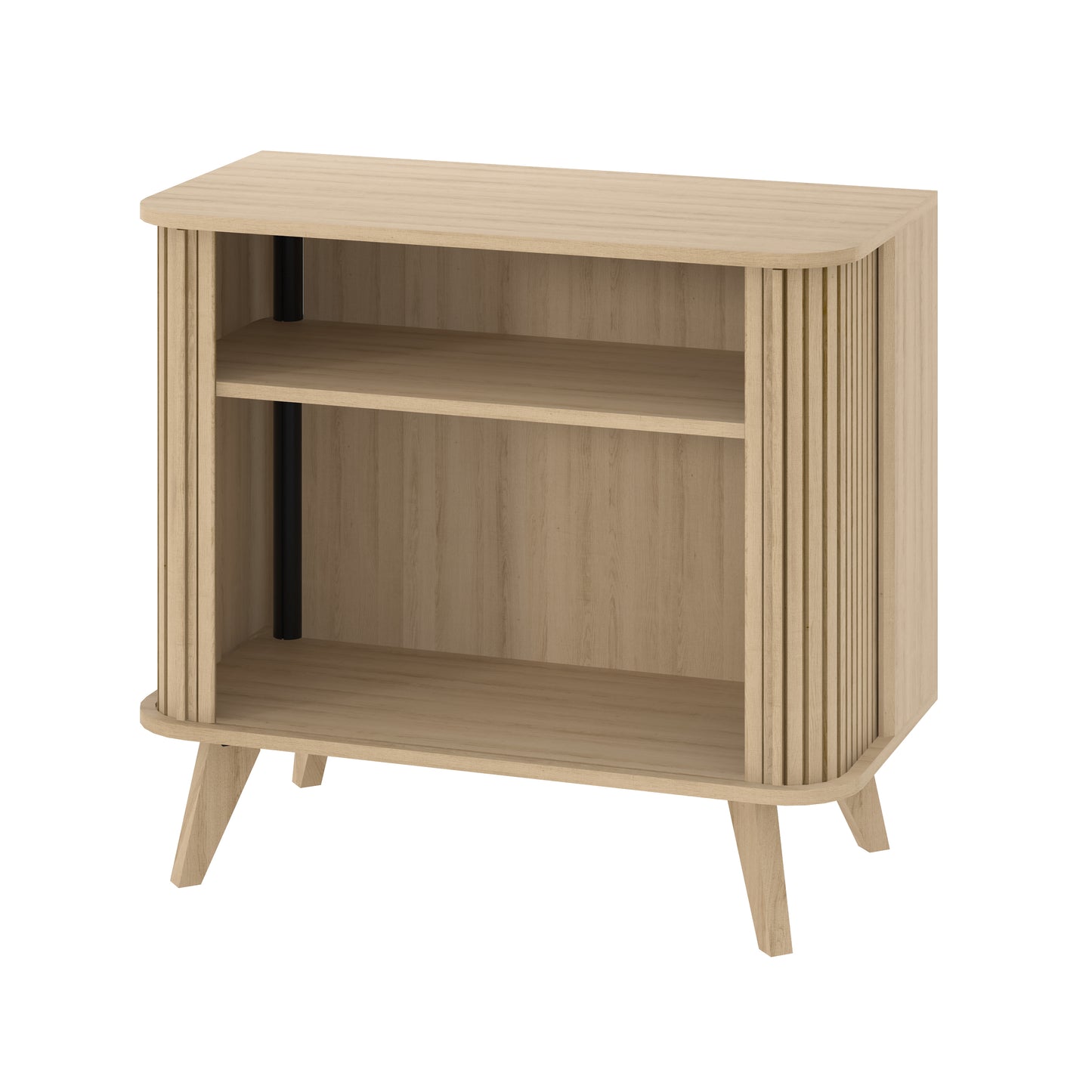 Galano Fluted Door Sideboard Cabinet 27.6" W x 15.6" D x 27.8" H