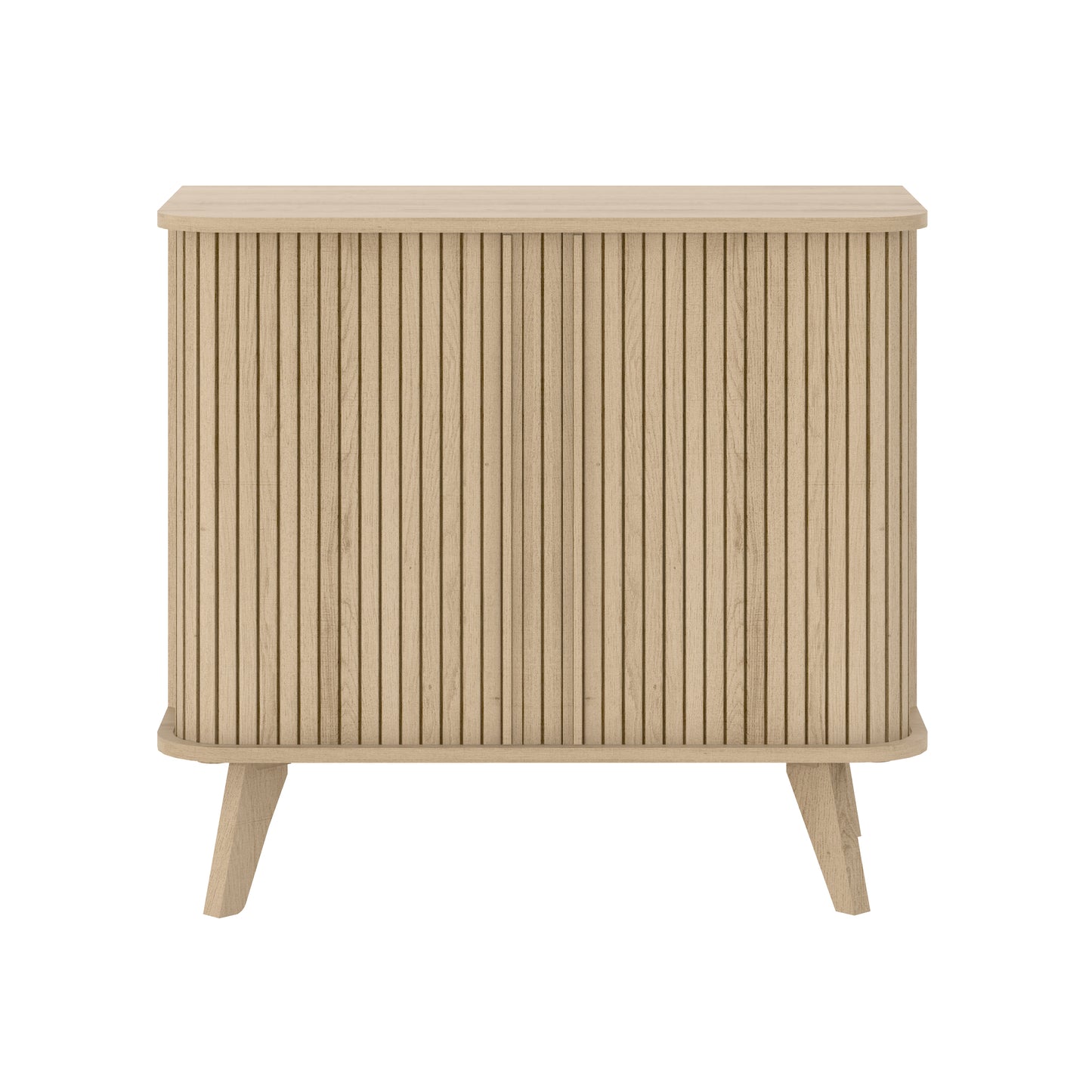 Galano Fluted Door Sideboard Cabinet 27.6" W x 15.6" D x 27.8" H