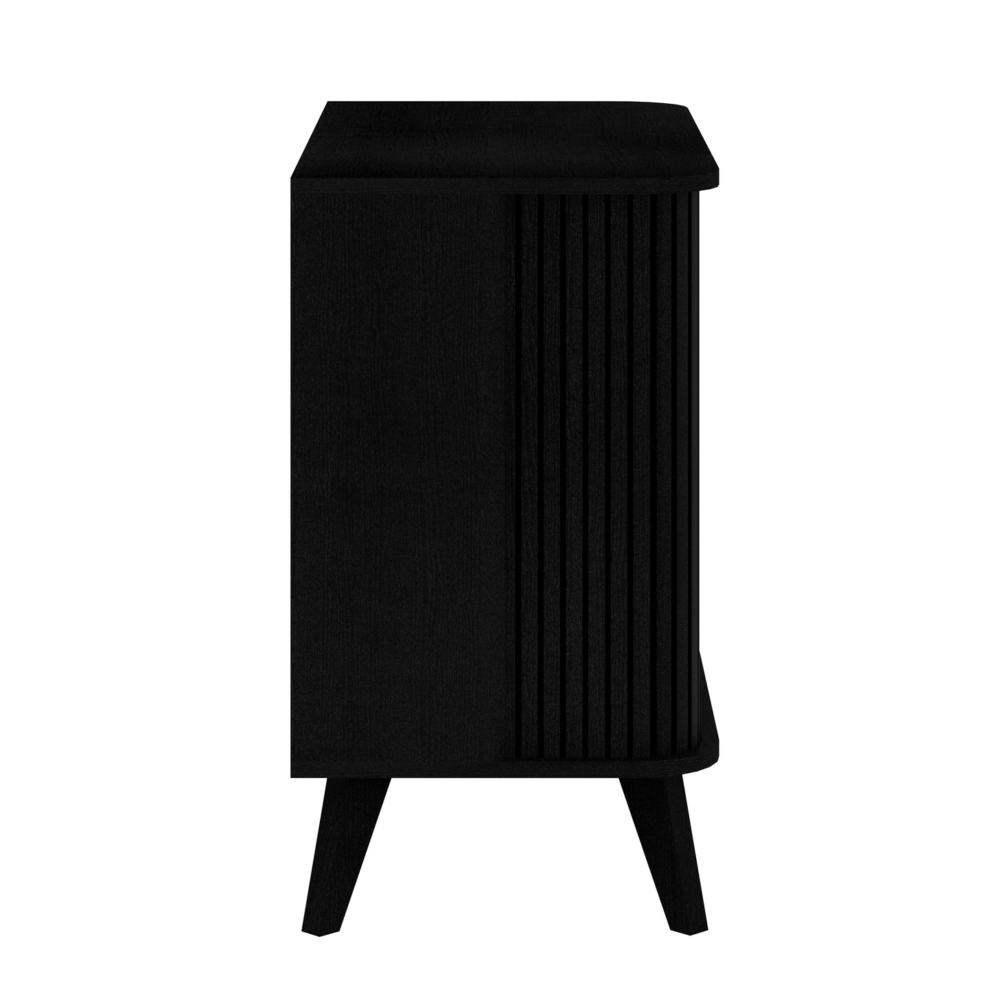 Galano Fluted Door Sideboard Cabinet 27.6" W x 15.6" D x 27.8" H