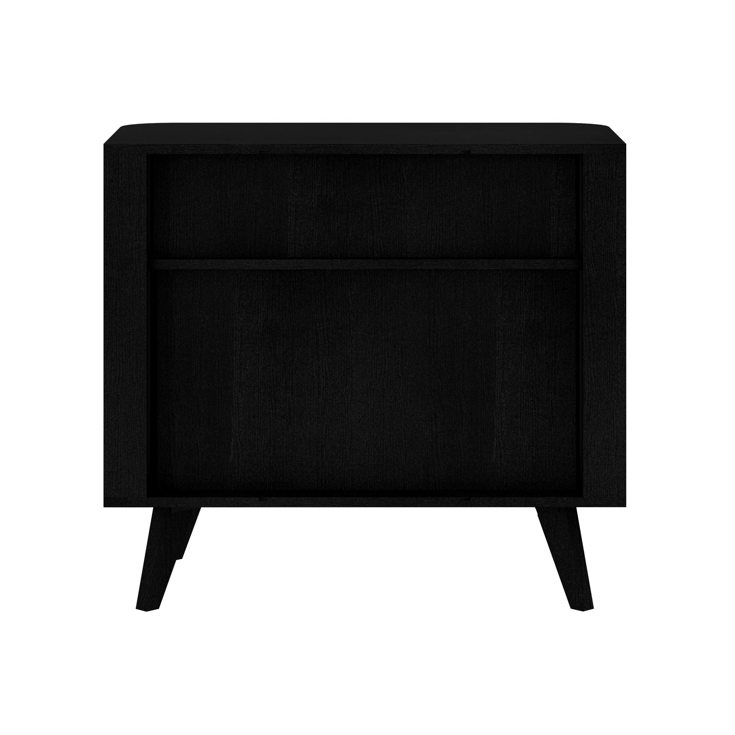 Galano Fluted Door Sideboard Cabinet 27.6" W x 15.6" D x 27.8" H