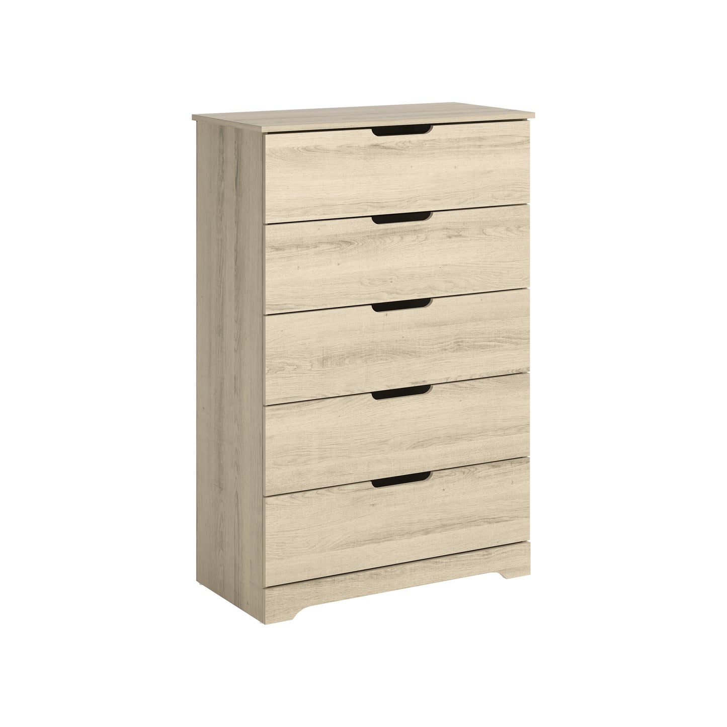 Galano 5 Drawer Dresser with Interlocking Drawers 31.3" W × 47.2" H x 15.6'' D