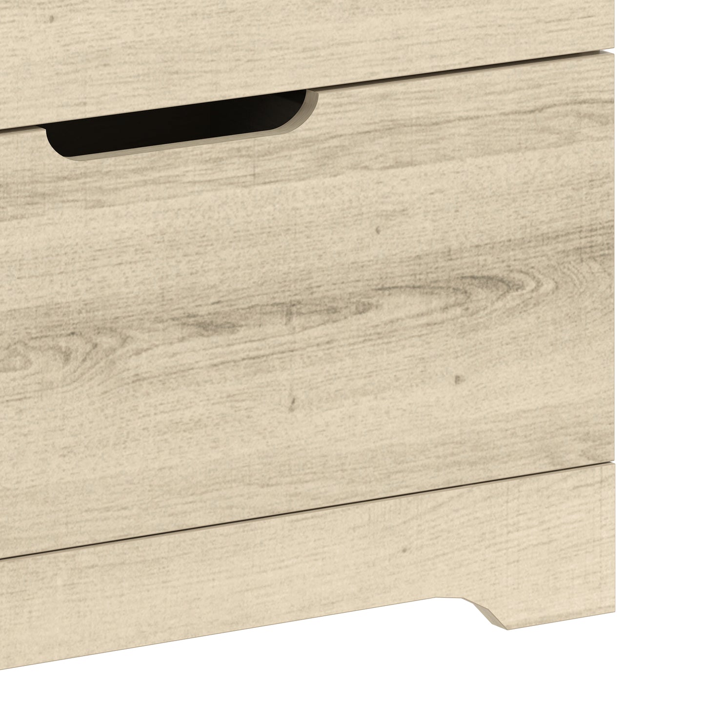 Galano 5 Drawer Dresser with Interlocking Drawers 31.3" W × 47.2" H x 15.6'' D
