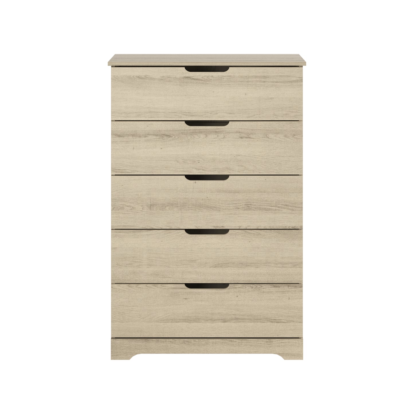 Galano 5 Drawer Dresser with Interlocking Drawers 31.3" W × 47.2" H x 15.6'' D