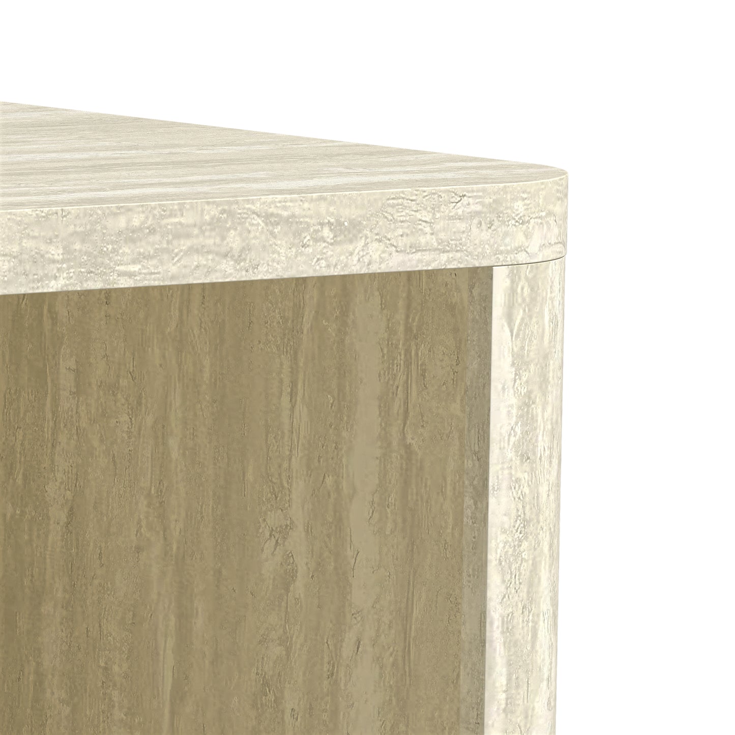 Galano Modern Wood Coffee Table with Storage Shelf 32" W × 32" D × 15" H