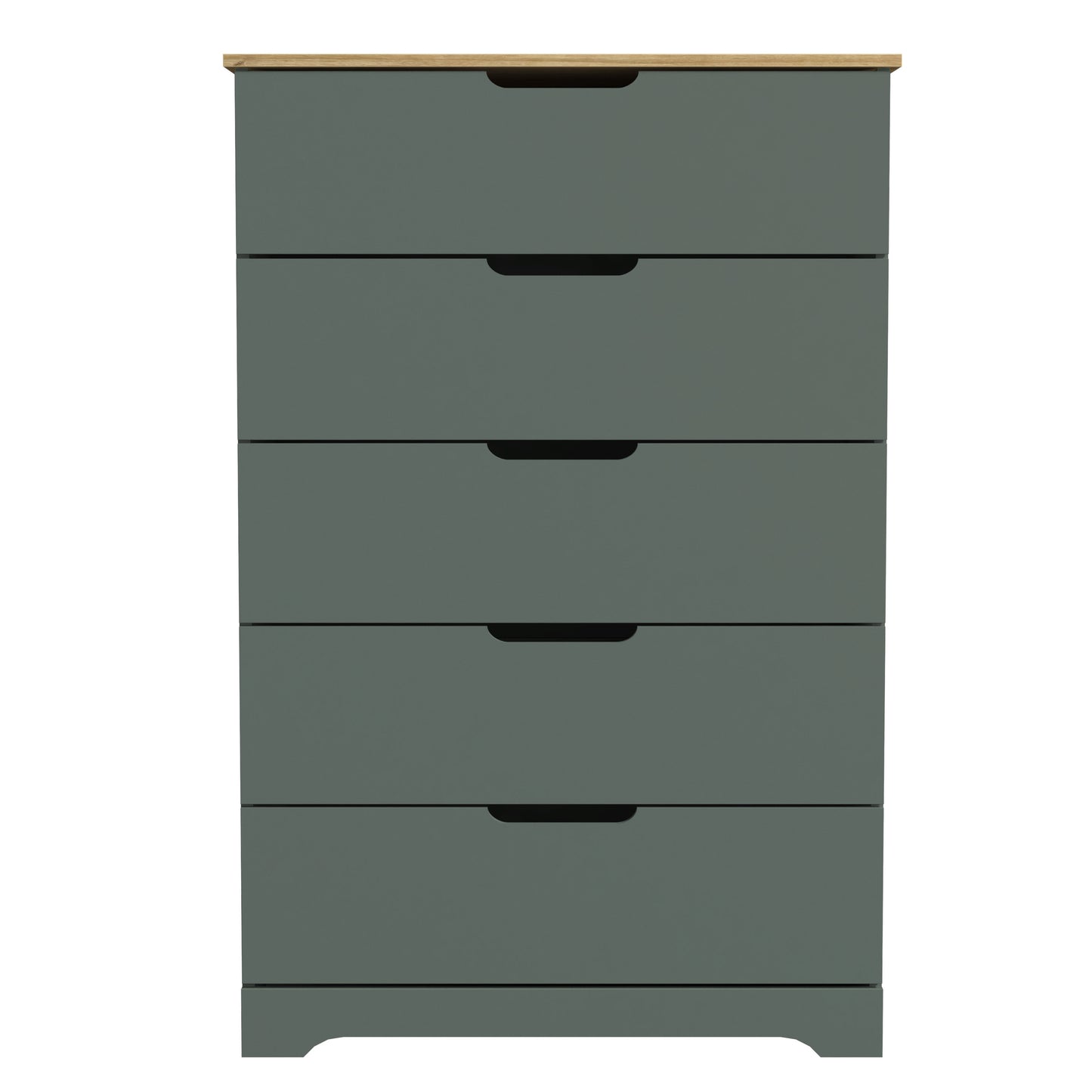 Galano 5 Drawer Dresser with Interlocking Drawers 31.3" W × 47.2" H x 15.6'' D