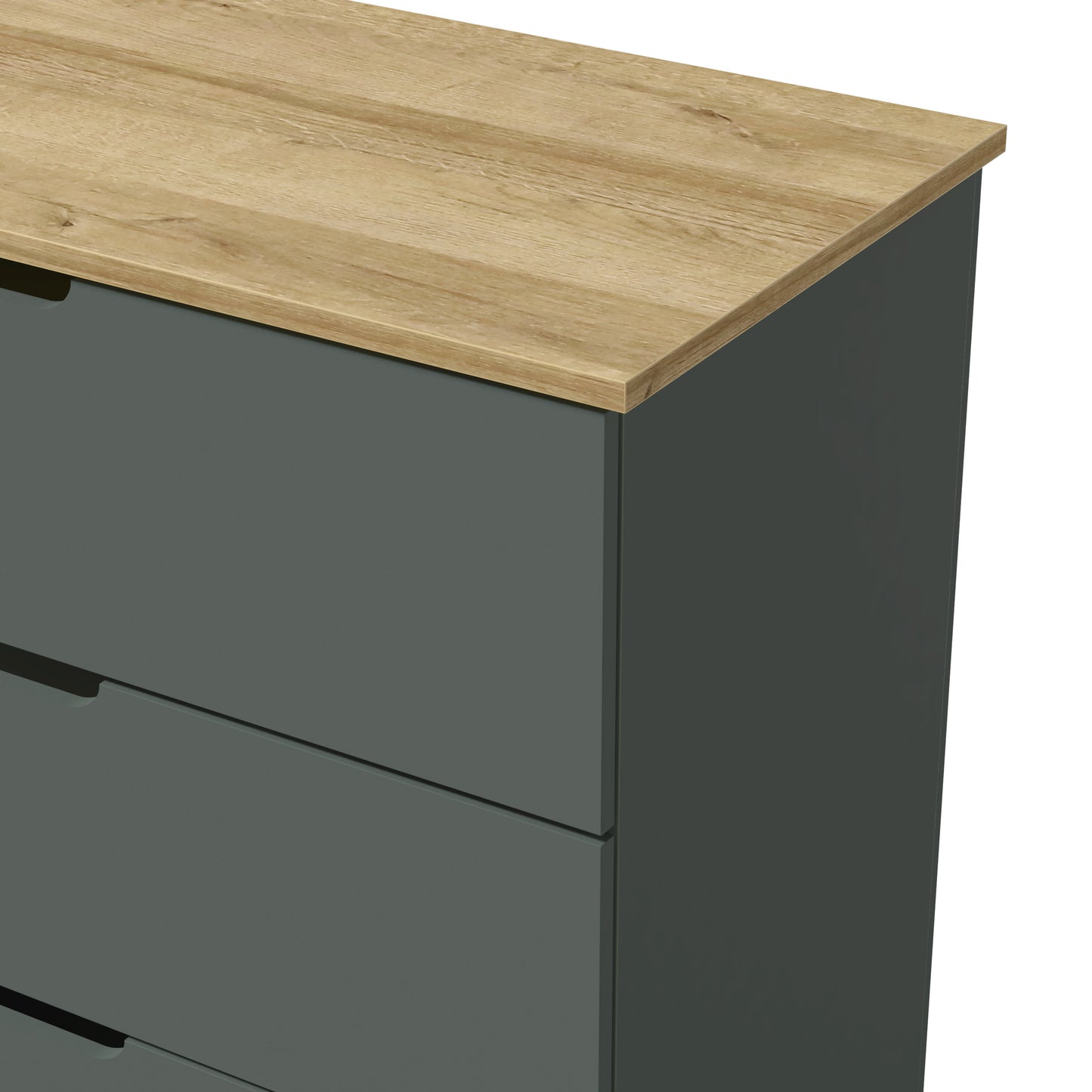 Galano 5 Drawer Dresser with Interlocking Drawers 31.3" W × 47.2" H x 15.6'' D