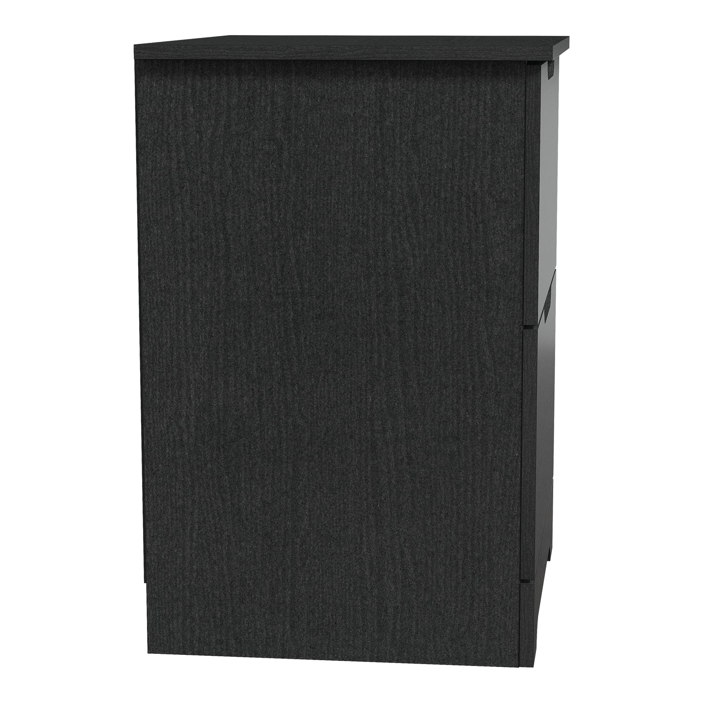 Galano Modern 2-Drawer Nightstand with Cutout Handles 18.7" W × 15.7" D × 23.7" H