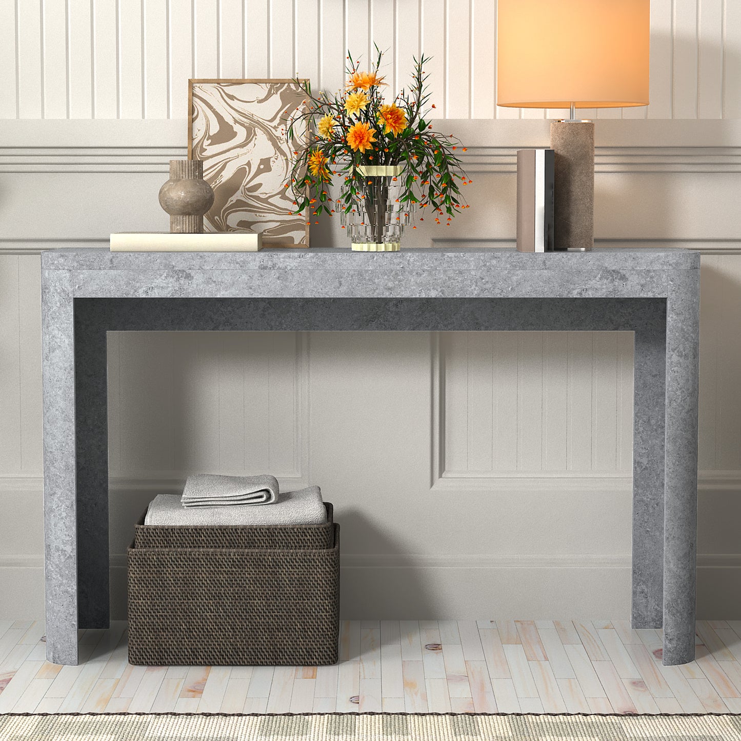 Galano Rectangular Console Table 47.2" W × 11.8" D × 29.5" H