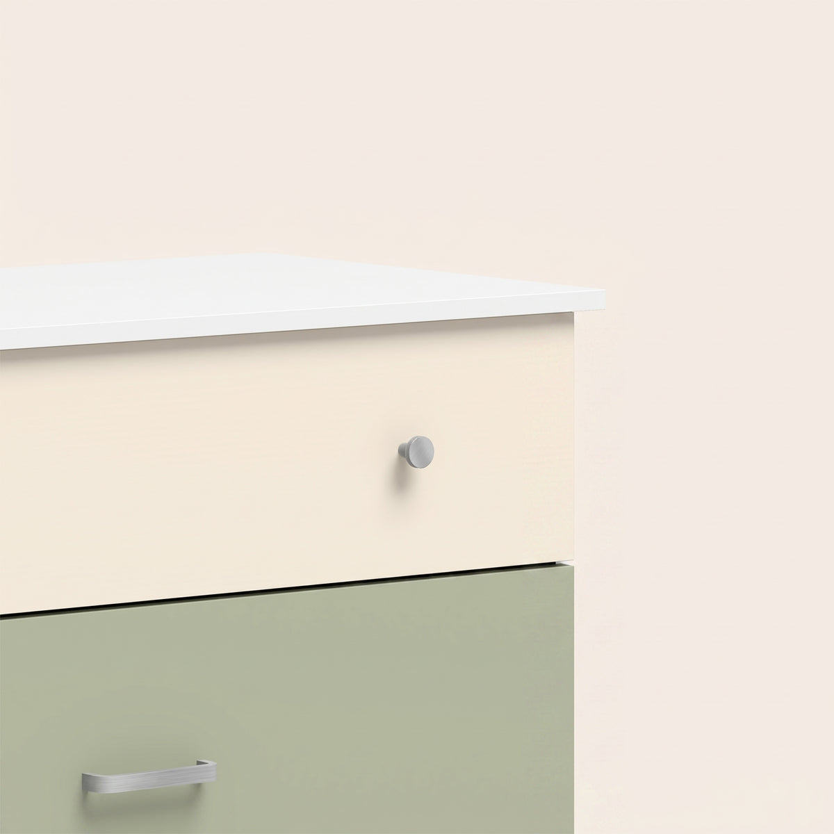 GALANO Modern 5-Drawer Chest with Interlocking Drawers, 31.3", 1-Piece