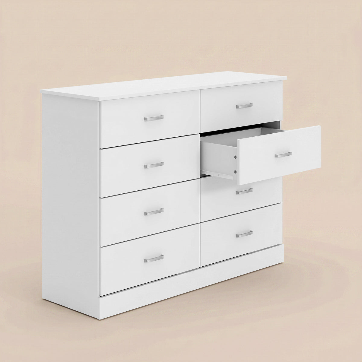 GALANO Modern 8-Drawer Dresser with Interlocking Drawers, 47"