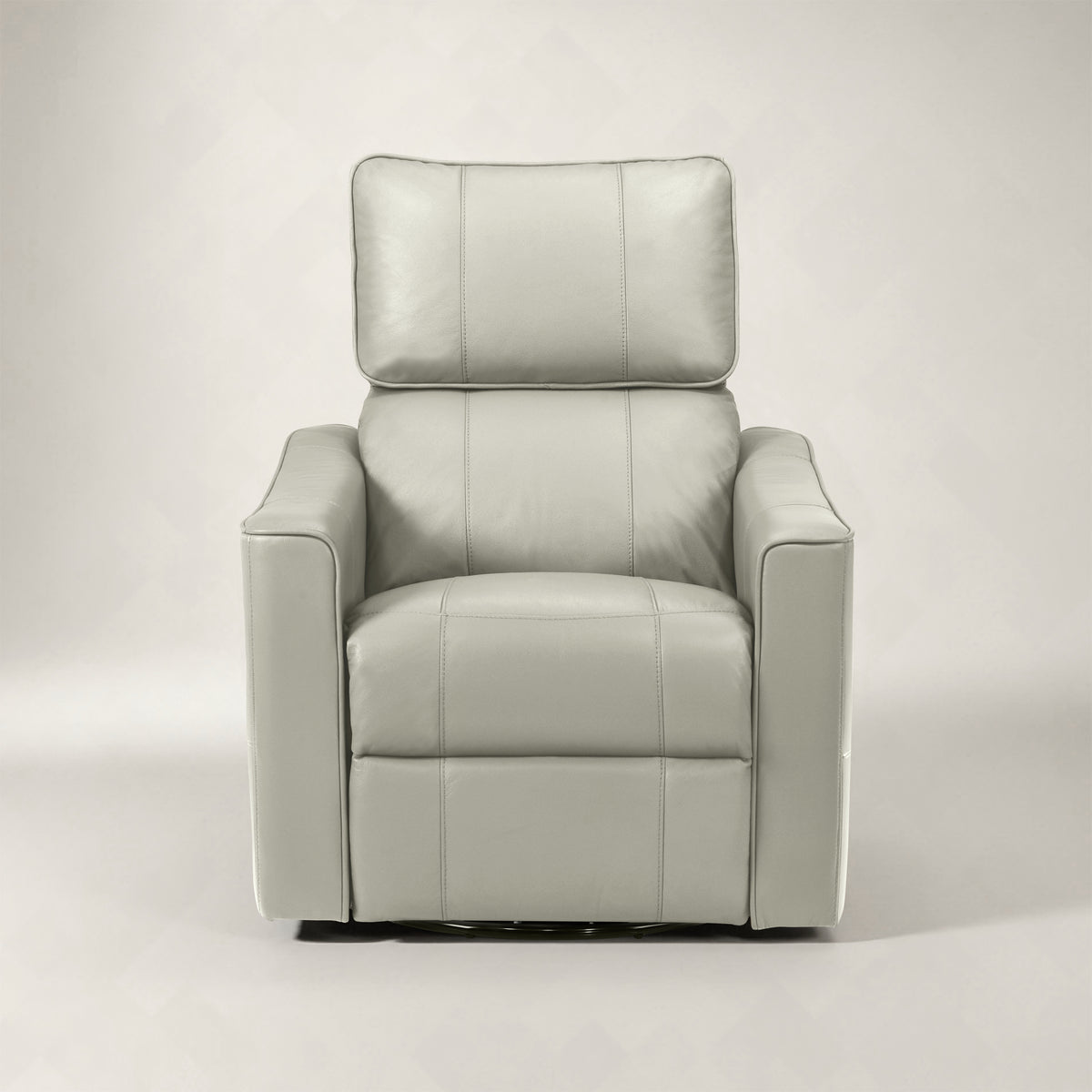 GALANO Genuine Leather Power Swivel Glider Recliner, 31.7 in, 1 Chair