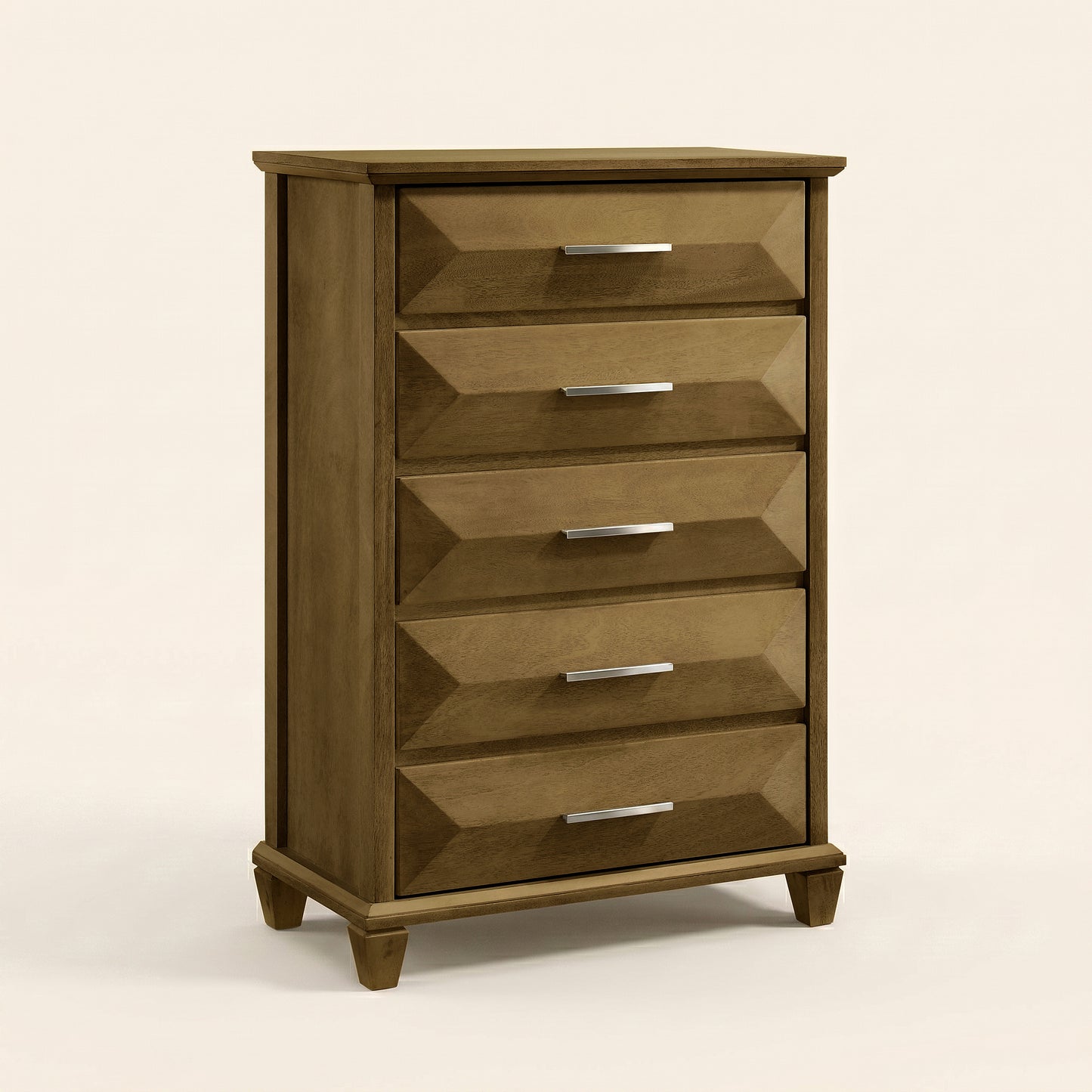 5-Drawer Chest with Interlocking Drawers, 30-Inch Wide, 1-Piece