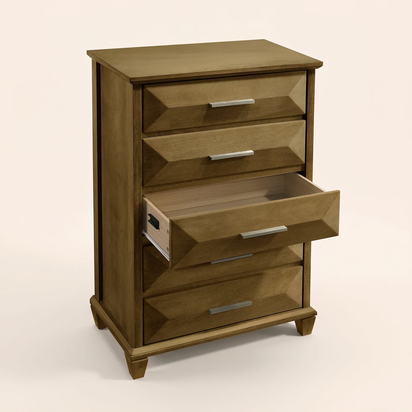 5-Drawer Chest with Interlocking Drawers, 30-Inch Wide, 1-Piece