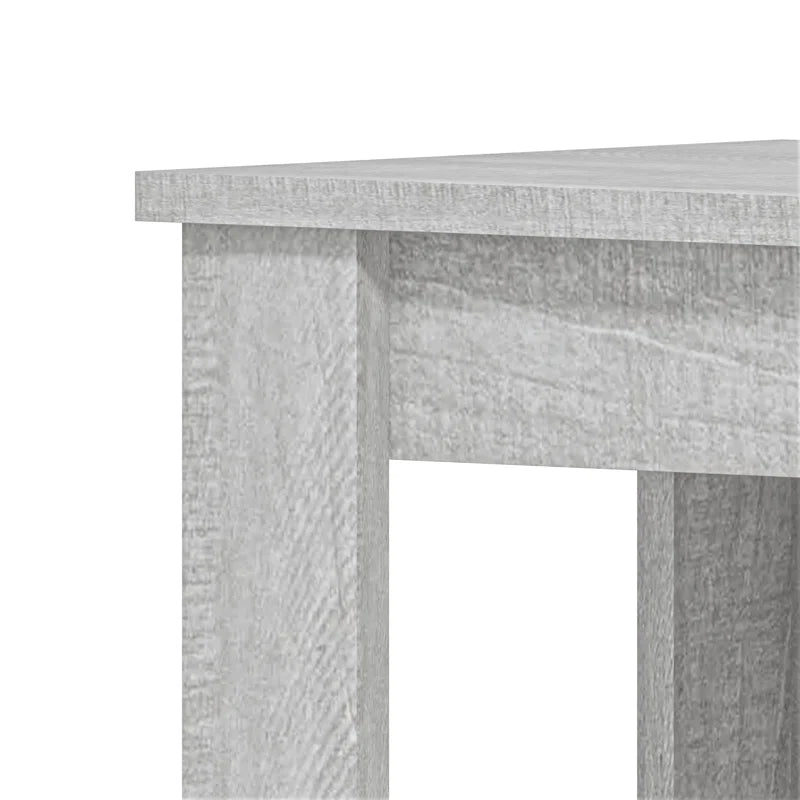 Galano End Table with Drawer and Storage Shelf 23.4" W × 11.7" D × 22" H