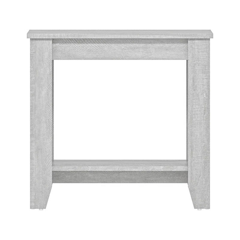 Galano End Table with Drawer and Storage Shelf 23.4" W × 11.7" D × 22" H