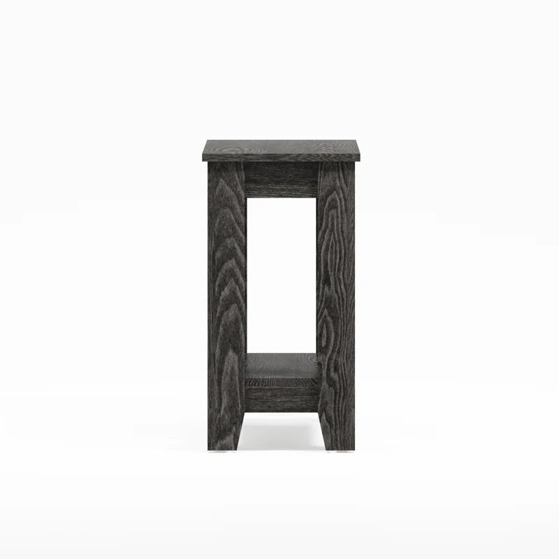 Galano End Table with Drawer and Storage Shelf 23.4" W × 11.7" D × 22" H