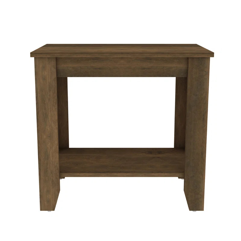 Galano End Table with Drawer and Storage Shelf 23.4" W × 11.7" D × 22" H