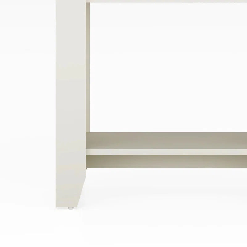 Galano End Table with Drawer and Storage Shelf 23.4" W × 11.7" D × 22" H