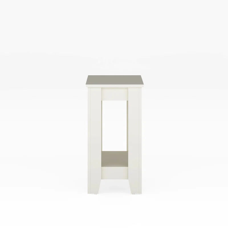 Galano End Table with Drawer and Storage Shelf 23.4" W × 11.7" D × 22" H