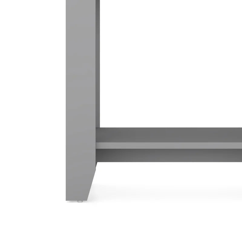 Galano End Table with Drawer and Storage Shelf 23.4" W × 11.7" D × 22" H