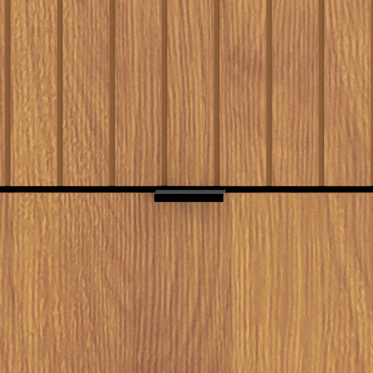Galano Zaffy 6 Drawer Dresser (Interlock) - Amber Walnut