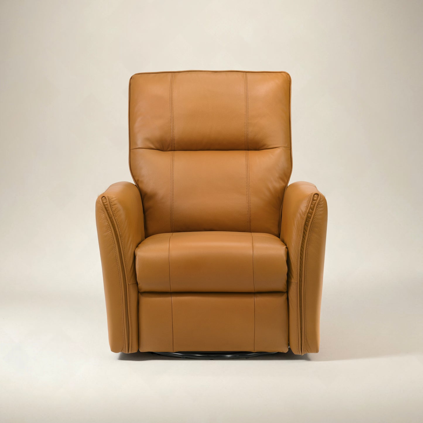 GALANO Genuine Leather Power Swivel Glider Recliner, 31.5 in,  1 Chair