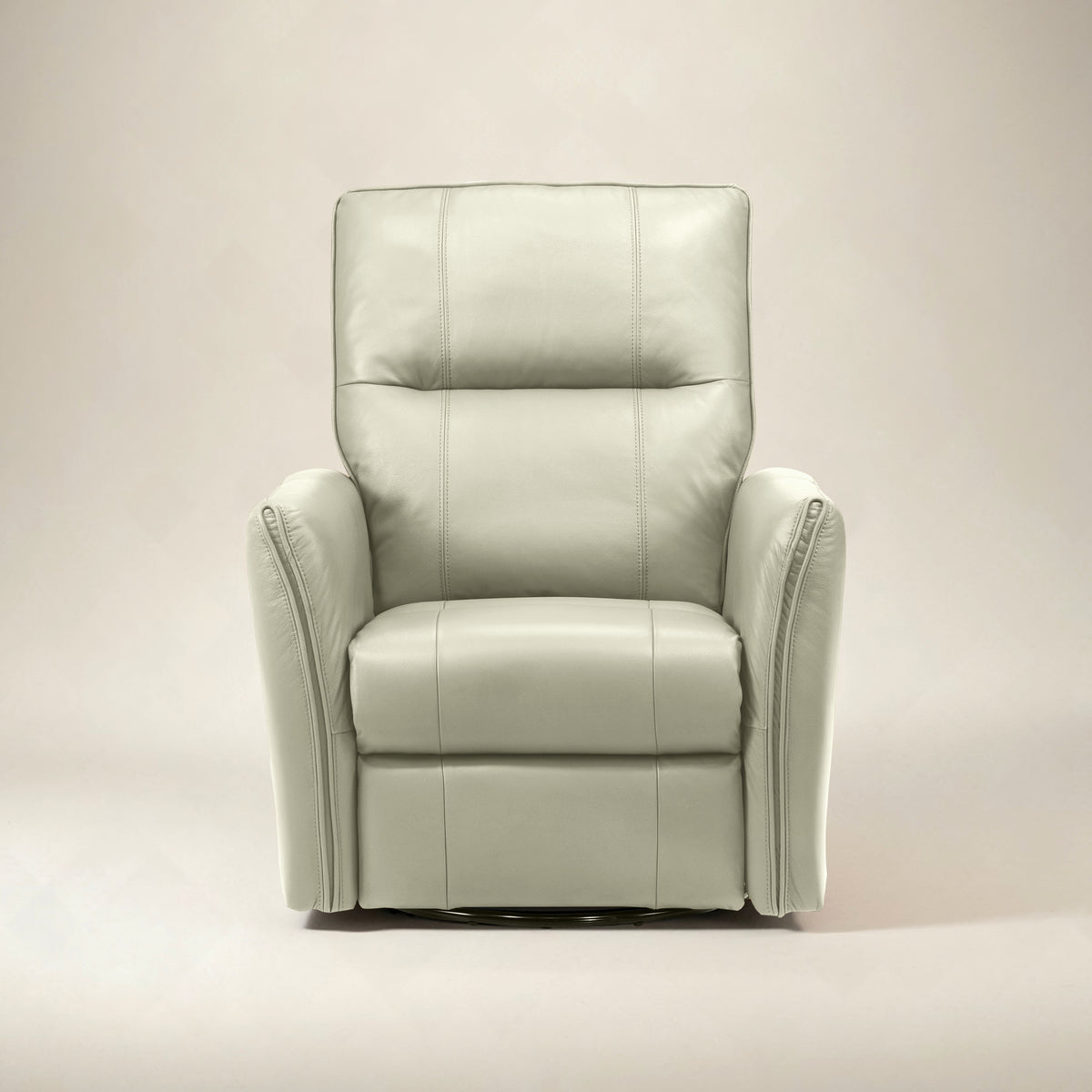 GALANO Genuine Leather Power Swivel Glider Recliner, 31.5 in,  1 Chair